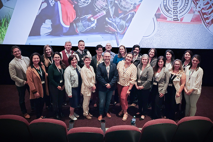 Here are the spokespersons, community partners and staff members who participated in the event. 