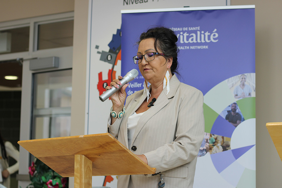 Joanna Martin, gestionnaire régionale de la santé pour les Premières Nations au Réseau de santé Vitalité.